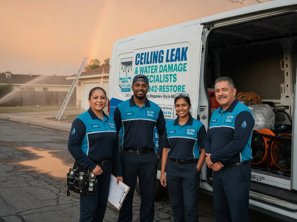 Ceiling Leak Cleanup company in Lonetree, WY